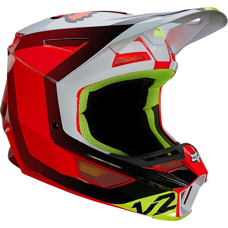V2 VOKE HELMET, ECE [FLO RED] S | Fox Racing - France