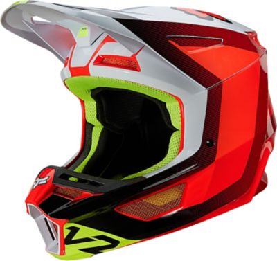 V2 VOKE HELMET, ECE [FLO RED] S | Fox Racing - France