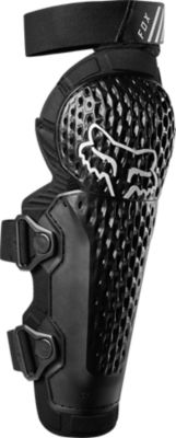 Genouillères Et Protège-tibias Launch Elite Genou / Shin Guard Noir FOX