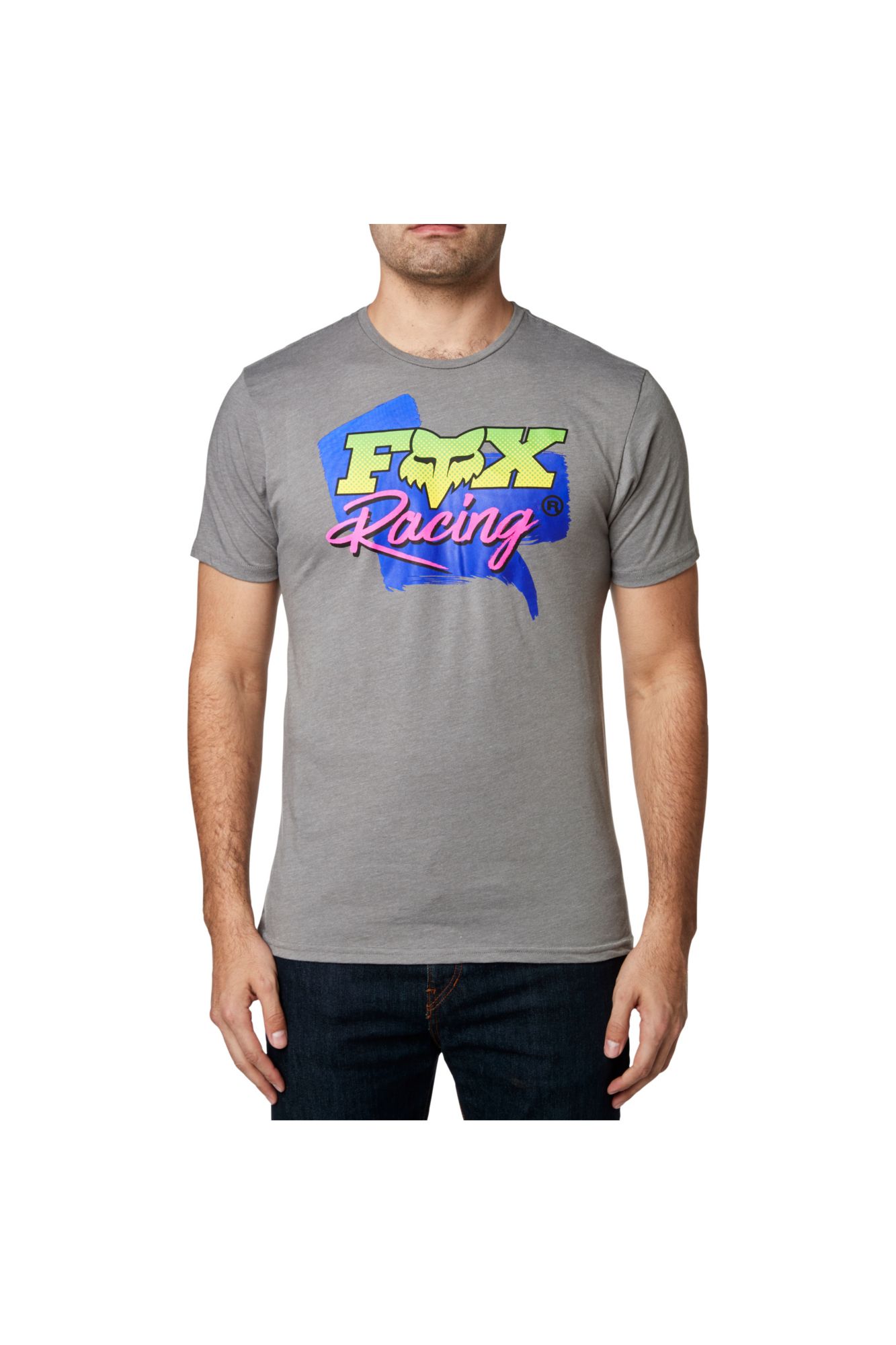 CASTR SS PREMIUM TEE [HTR GRAPH] S