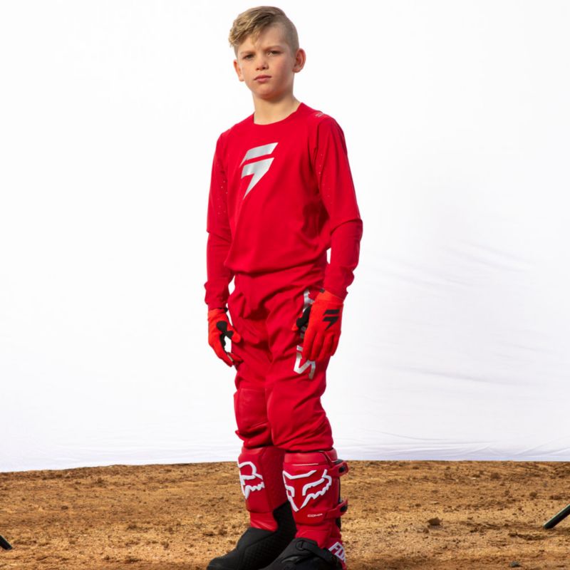 YTH 3LUE LABEL BLOODLINE JERSEY LE [RD] YS