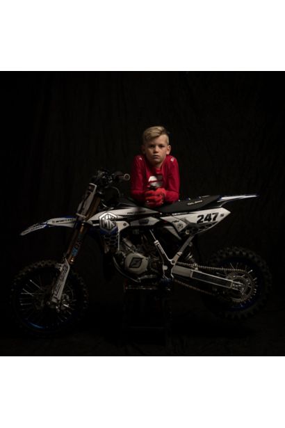 YTH 3LUE LABEL BLOODLINE JERSEY LE [RD] YS