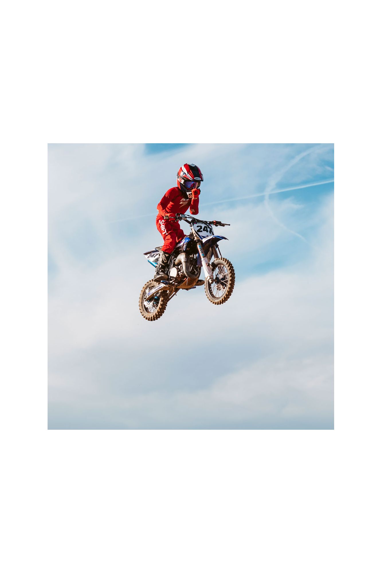 YTH 3LUE LABEL BLOODLINE PANT LE [RD] 22