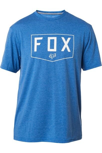 SHIELD SS TECH TEE [HTR ROY] S