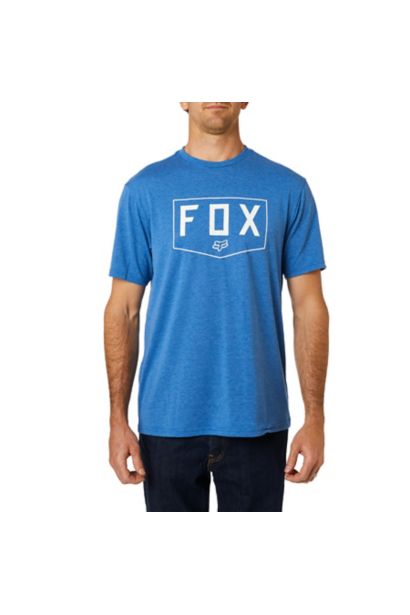 SHIELD SS TECH TEE [HTR ROY] S