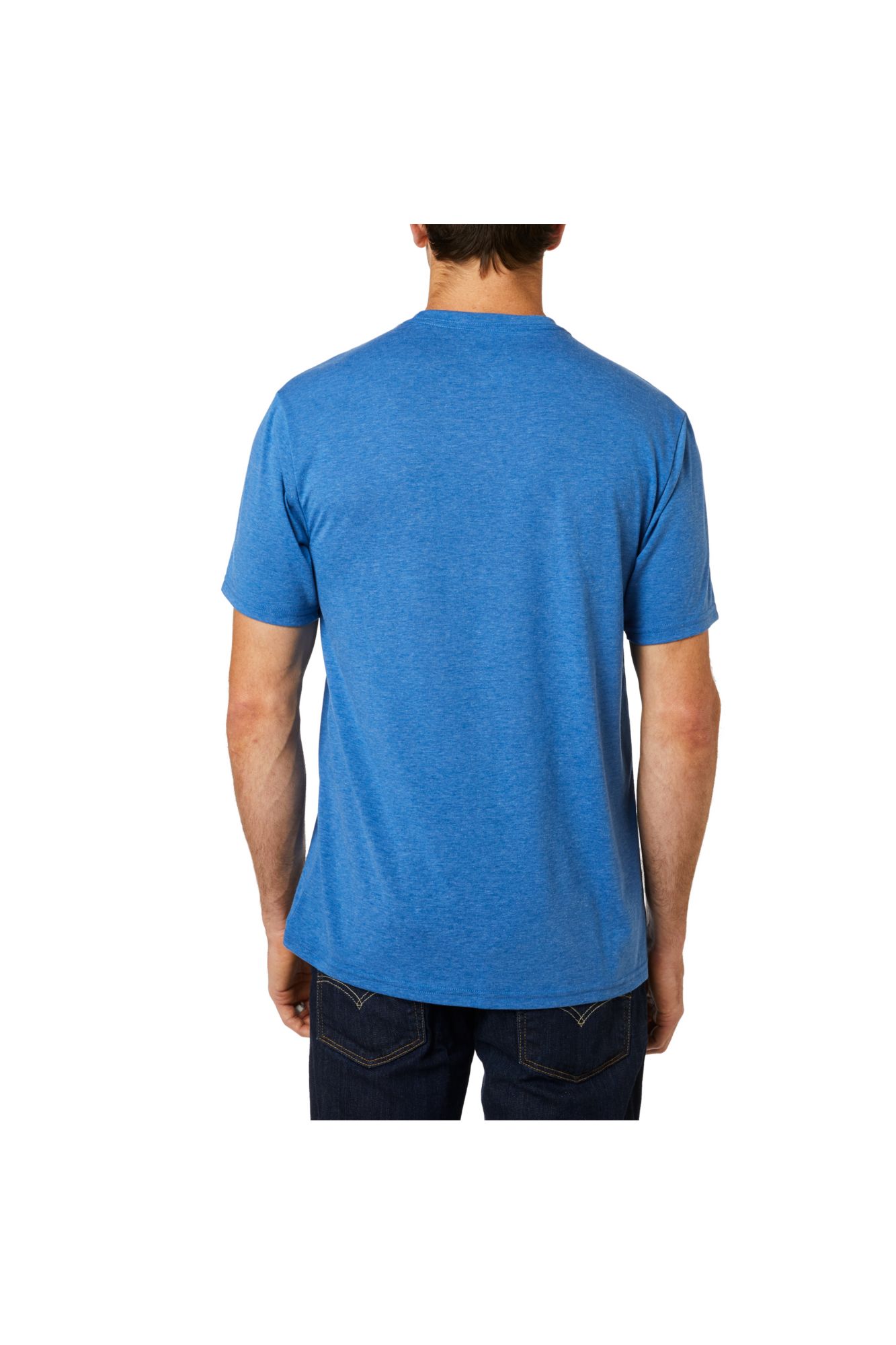 SHIELD SS TECH TEE [HTR ROY] S