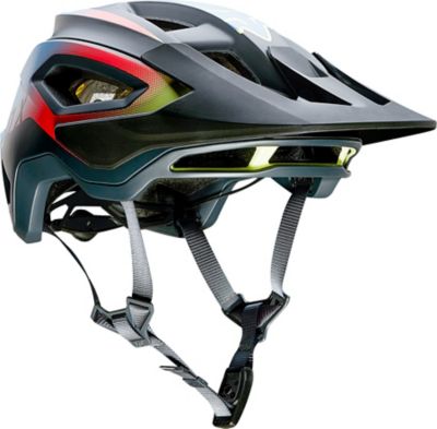 fox speedframe pro helmet pewter