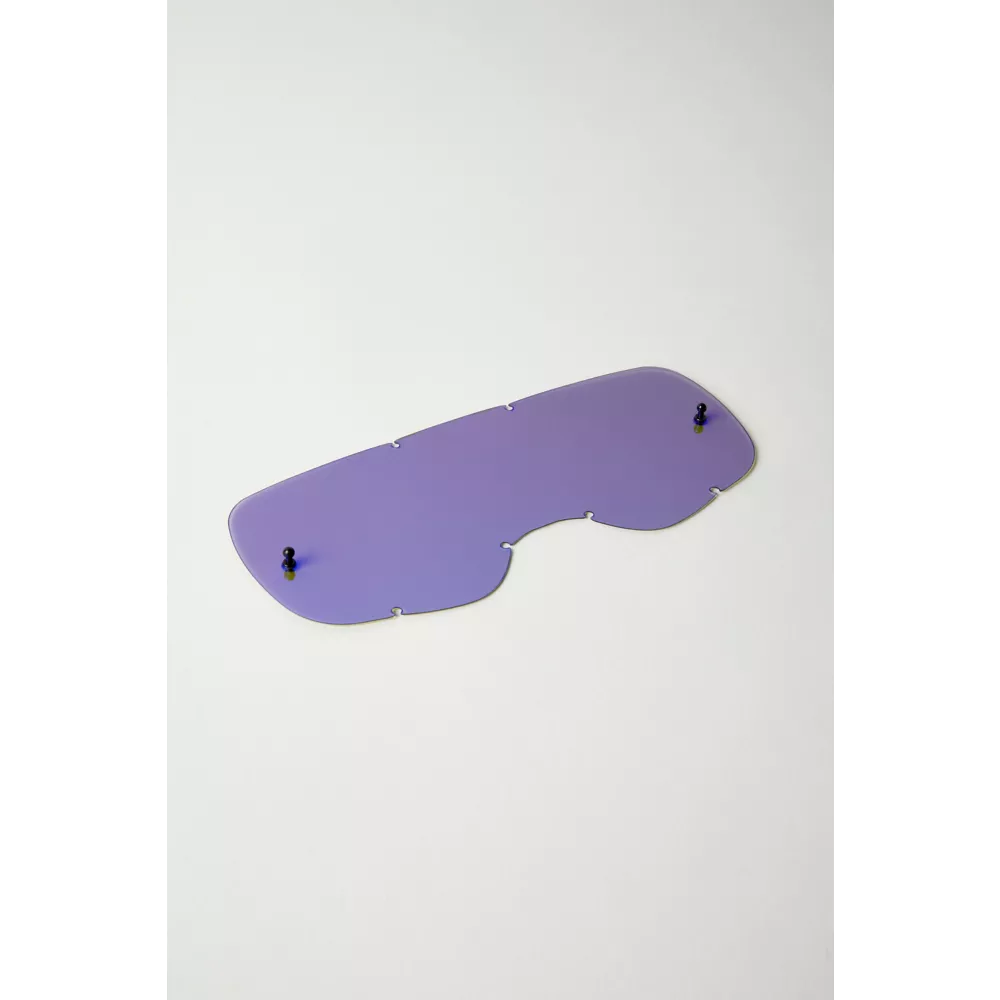 AIRSPACE/MAIN MX20 CHRM LEXAN LENS [BLU] | Fox Racing® Canada