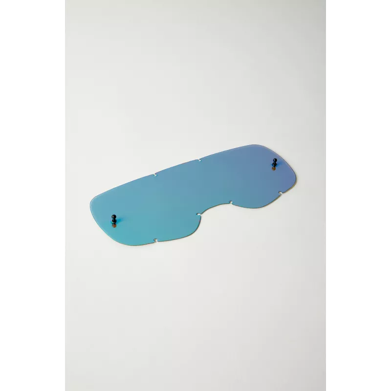 AIRSPACE/MAIN MX20 CHRM LEXAN LENS [BLU] 