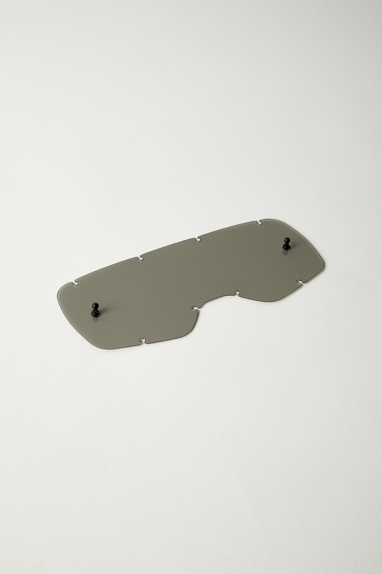 Y-AIRSPACE/MAIN MX20 LEXAN LENS [LT GRY] OS