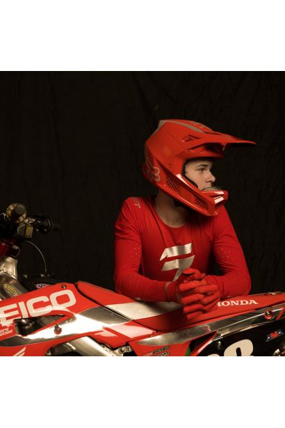 3LUE LABEL BLOODLINE GLOVE LE [RD] M