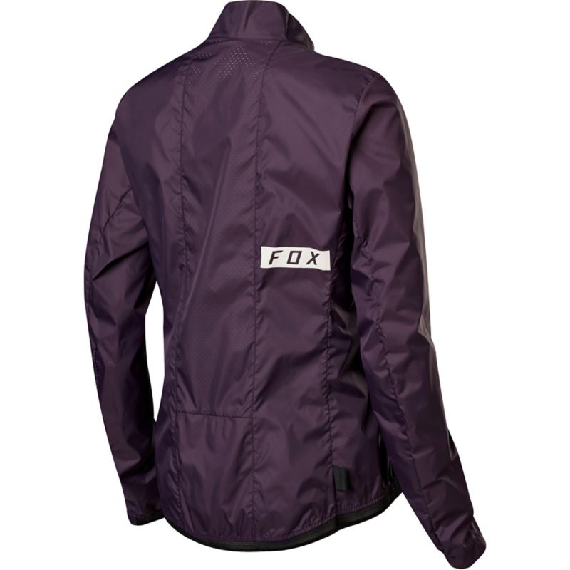 WMNS DEFEND WIND JACKET [DRK PUR] XS