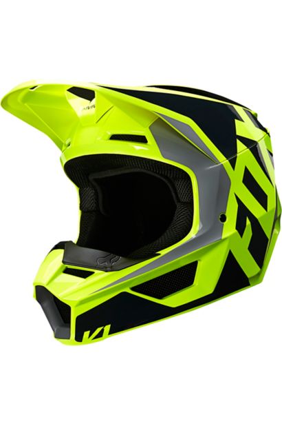 V1 PRIX HELMET, ECE [BLK/YLW] XS