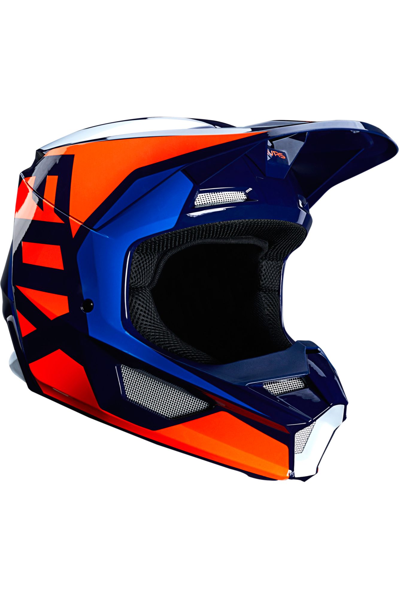 V1 PRIX HELMET, ECE [ORG/BLU] 2X