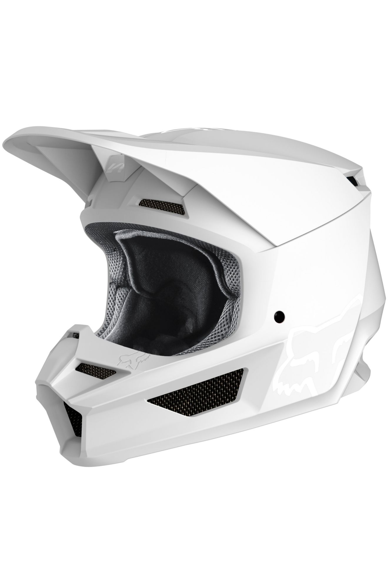V1 MATTE HELMET, ECE [WHT] L