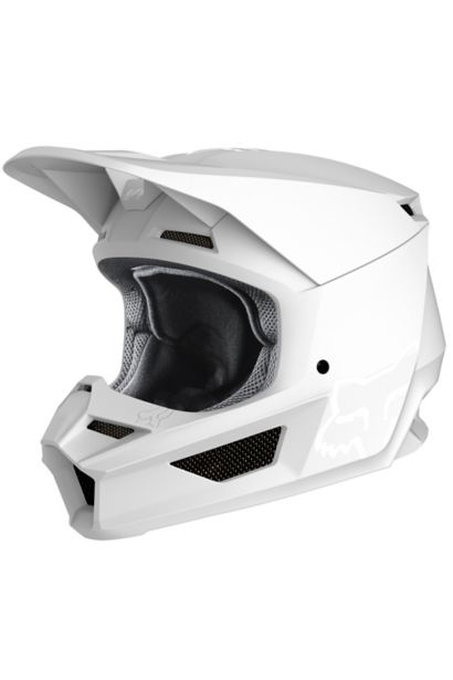 V1 MATTE HELMET, ECE [WHT] L