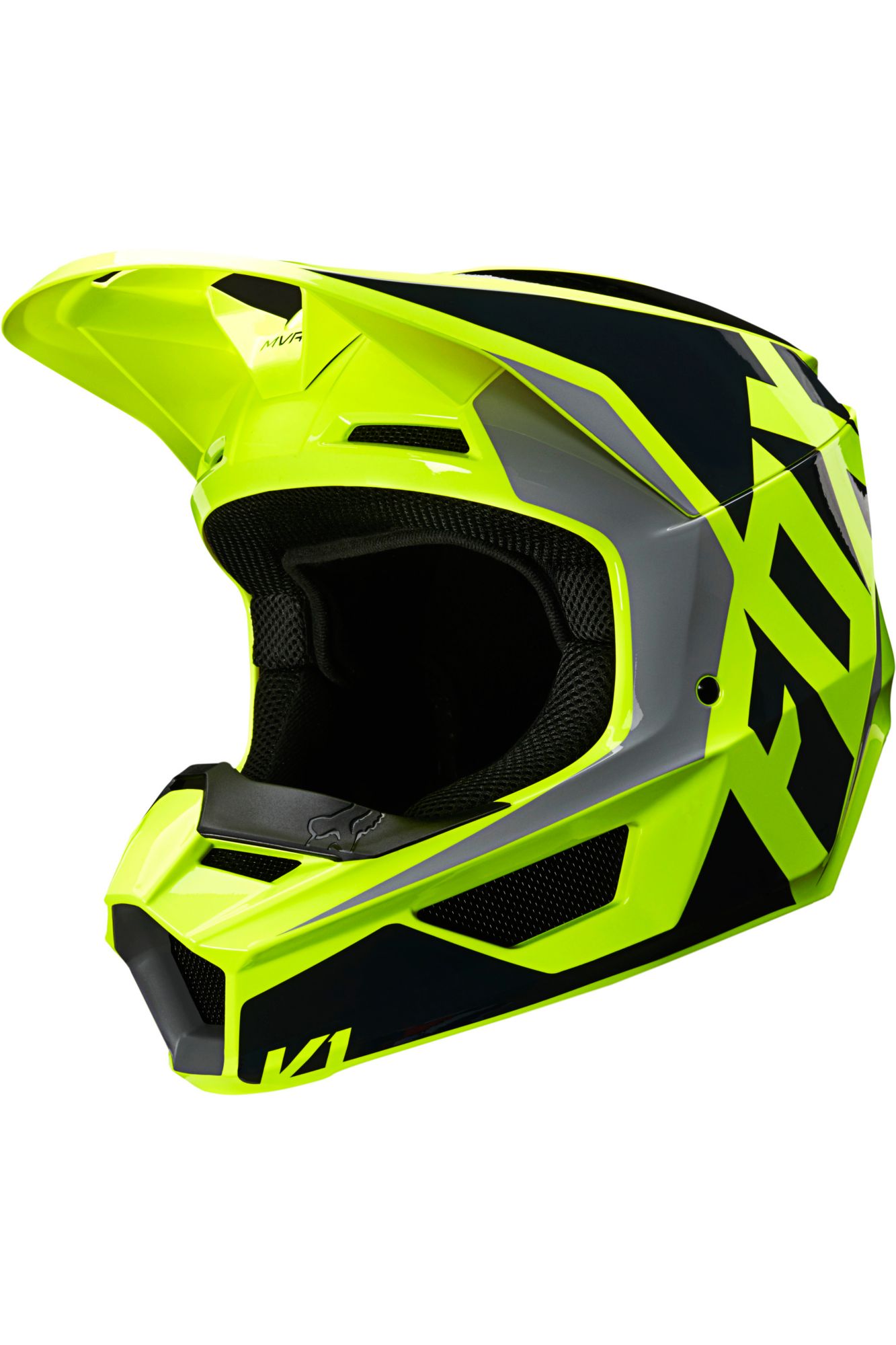 YTH V1 PRIX HELMET, ECE [BLK/YLW] YS