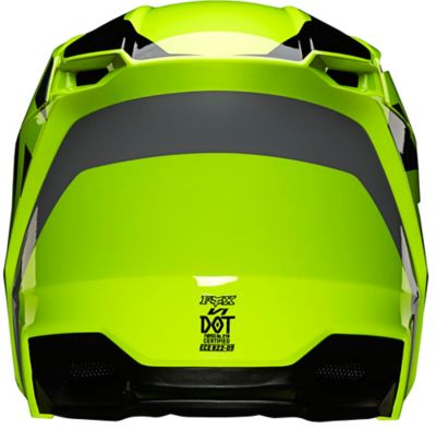YTH V1 PRIX HELMET, ECE [BLK/YLW] YS | Fox Racing - DK