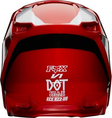 YTH V1 PRIX HELMET, ECE [FLM RD] YS | Fox Racing - Deutschland