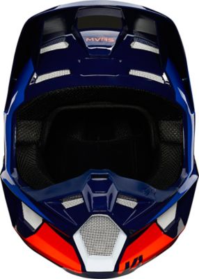 YTH V1 PRIX HELMET, ECE [ORG/BLU] YS | Fox Racing - Österreich
