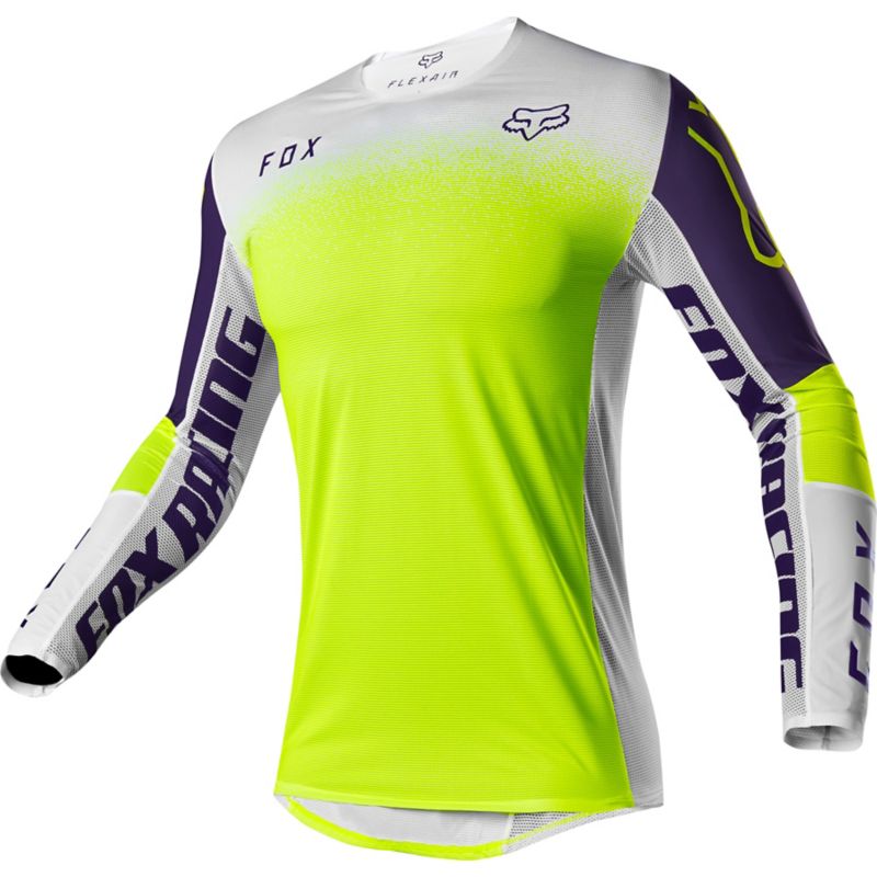 FLEXAIR HONR LE JERSEY [PPL/YLW] L | Fox Racing - VK