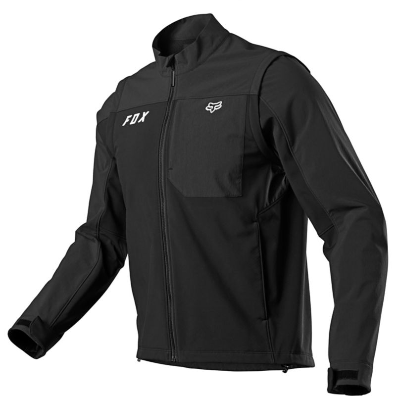 LEGION SOFTSHELL JACKET - BLACK [BLK] S | Fox Racing - Belgi&euml