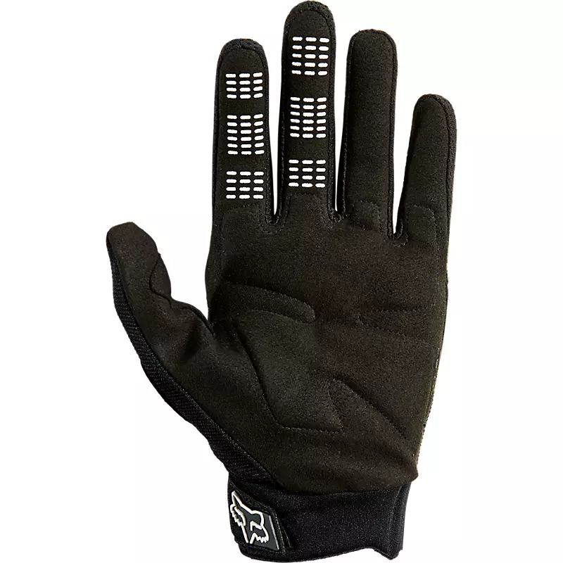 Black/Black Full Finger Medium NEW Fox Racing Dirtpaw Glove 
