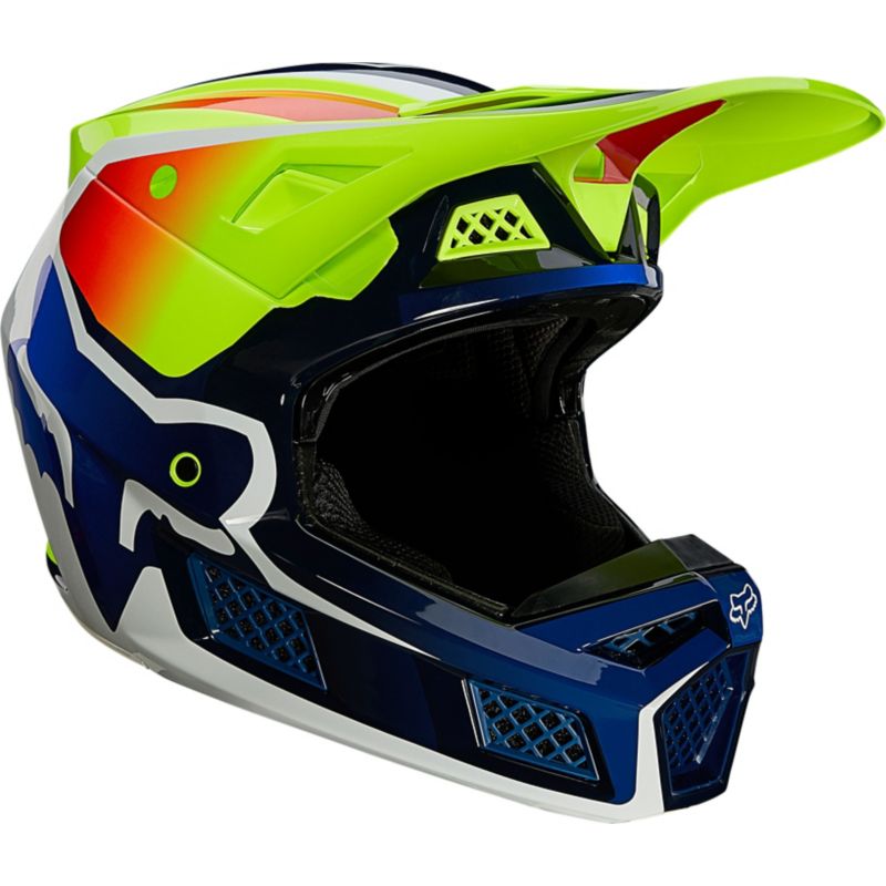 V3 RS WIRED HELMET, ECE [FLO YLW] M | Fox Racing - Deutschland
