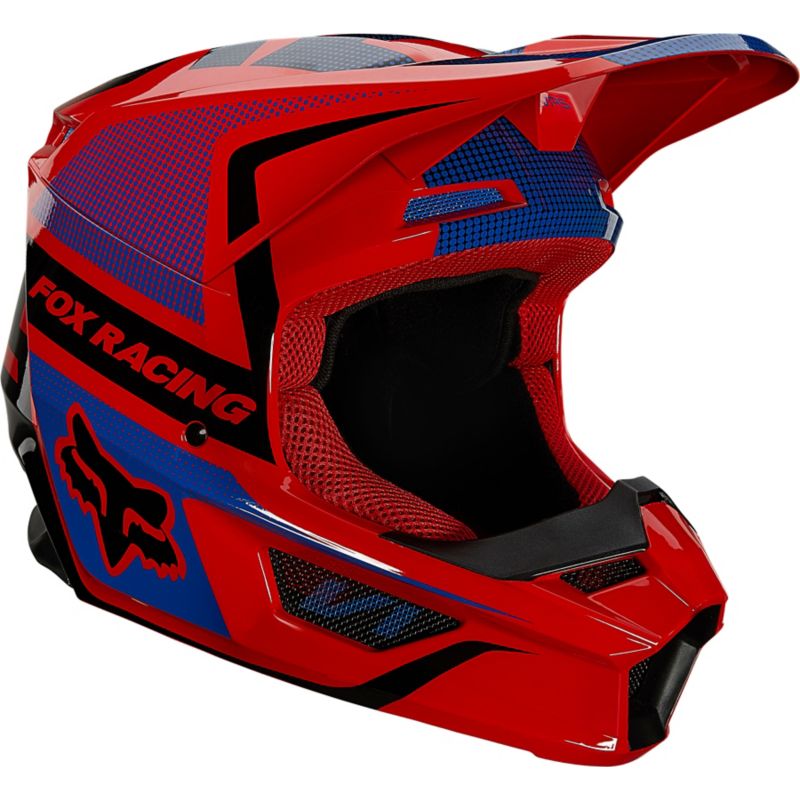 V1 OKTIV HELMET, ECE [FLO RED] XS | Fox Racing - Canada