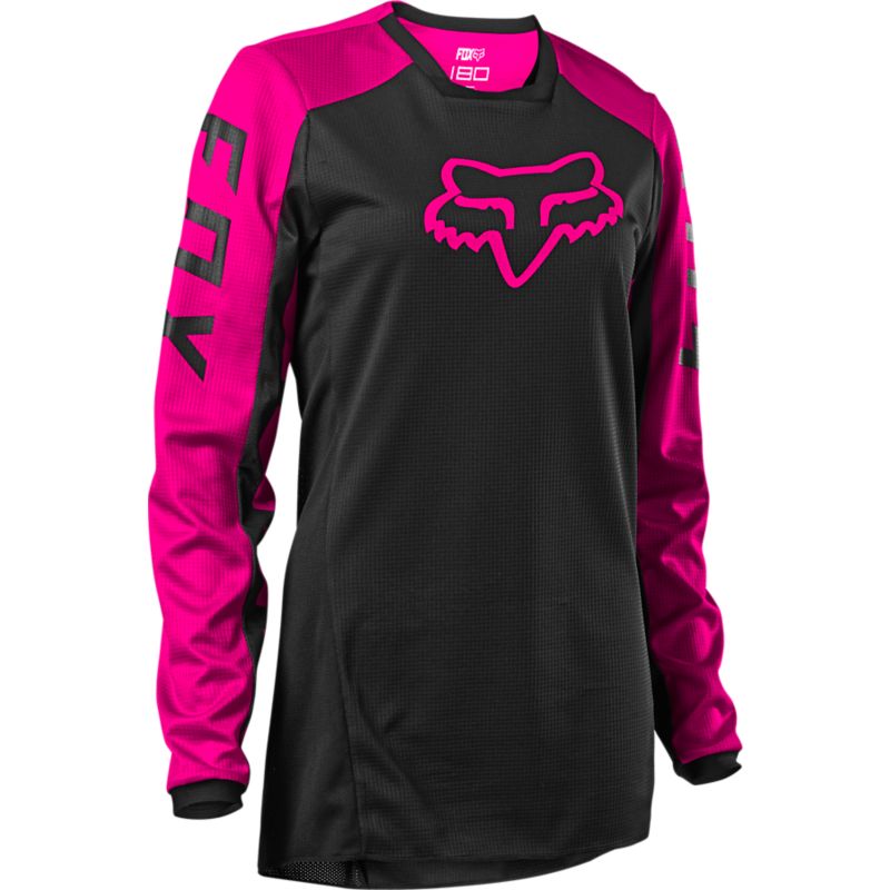 WMNS 180 DJET JERSEY [BLK/PNK] XS | Fox Racing - Deutschland