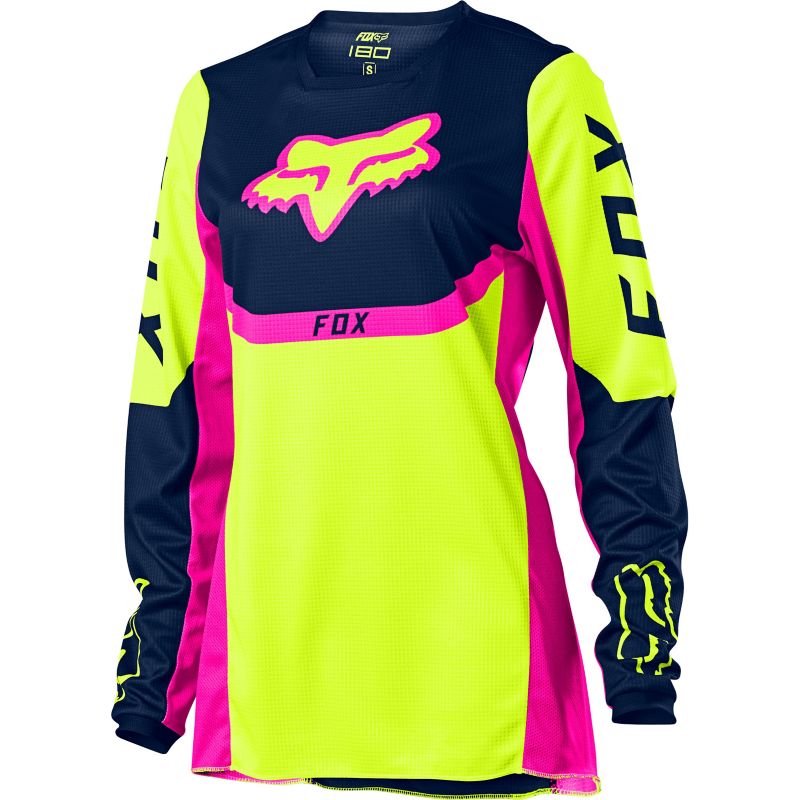 WMNS 180 VOKE JERSEY [FLO YLW] XS | Fox Racing - Belgi&euml