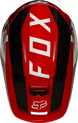 Fox Racing CASCO MOTOCROSS YOUTH V1, GRIS/ROJO, L