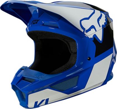 YTH V1 REVN HELMET, ECE [BLU] YS | Fox Racing - SE