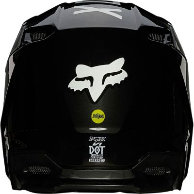 YTH V1 REVN HELMET, ECE [BLK/WHT] YS | Fox Racing - SE