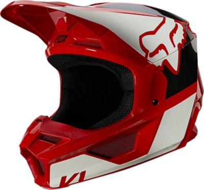 YTH V1 REVN HELMET, ECE [FLM RD] YS | Fox Racing - Belgi&euml