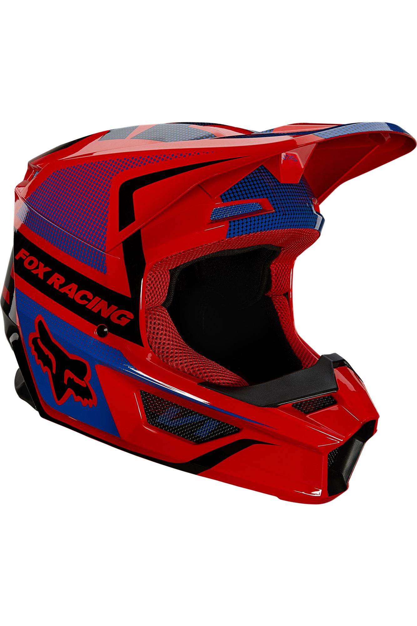 YTH V1 OKTIV HELMET, ECE [FLO RED] YS