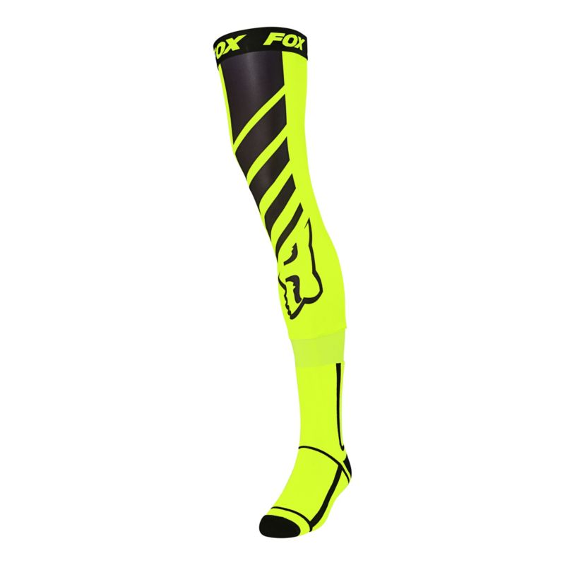 MACH ONE KNEE BRACE SOCK [FLO YLW] M | Fox Racing - Reino Unido