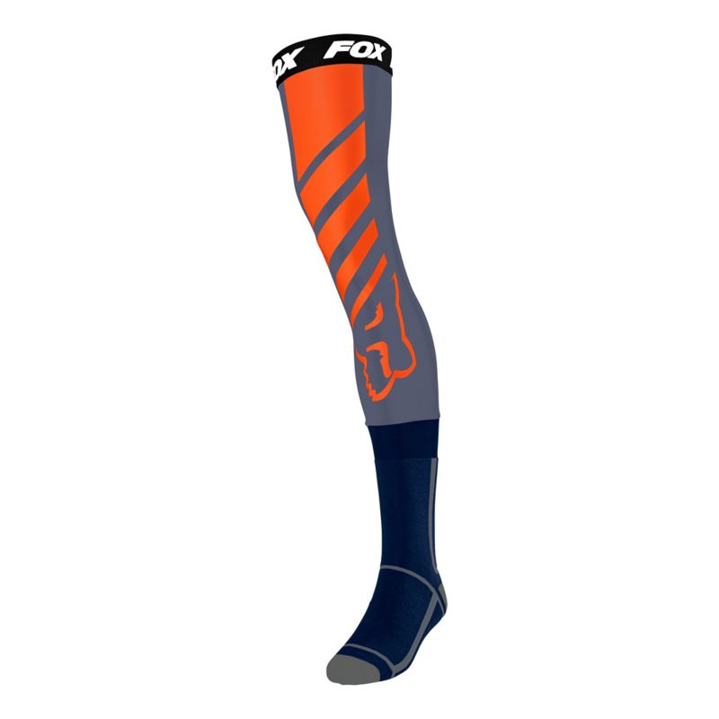 MACH ONE KNEE BRACE SOCK [BLU STL] M | Fox Racing - Reino Unido
