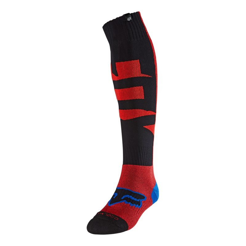 COOLMAX THICK SOCK - OKTIV [FLO RED] M | Fox Racing - Italia