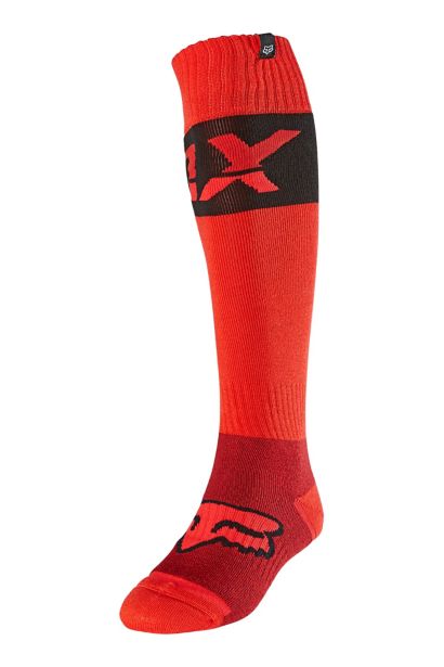 FRI THICK SOCK - AFTERBURN [FLO RED] S