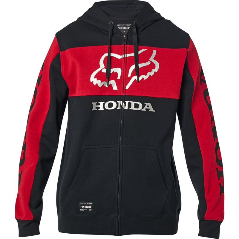 HONDA ZIP FLEECE [BLK/RD] S | Fox Racing - Reino Unido