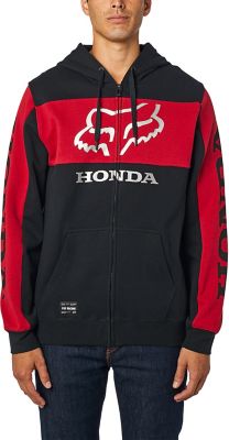 HONDA ZIP FLEECE [BLK/RD] S | Fox Racing - Reino Unido