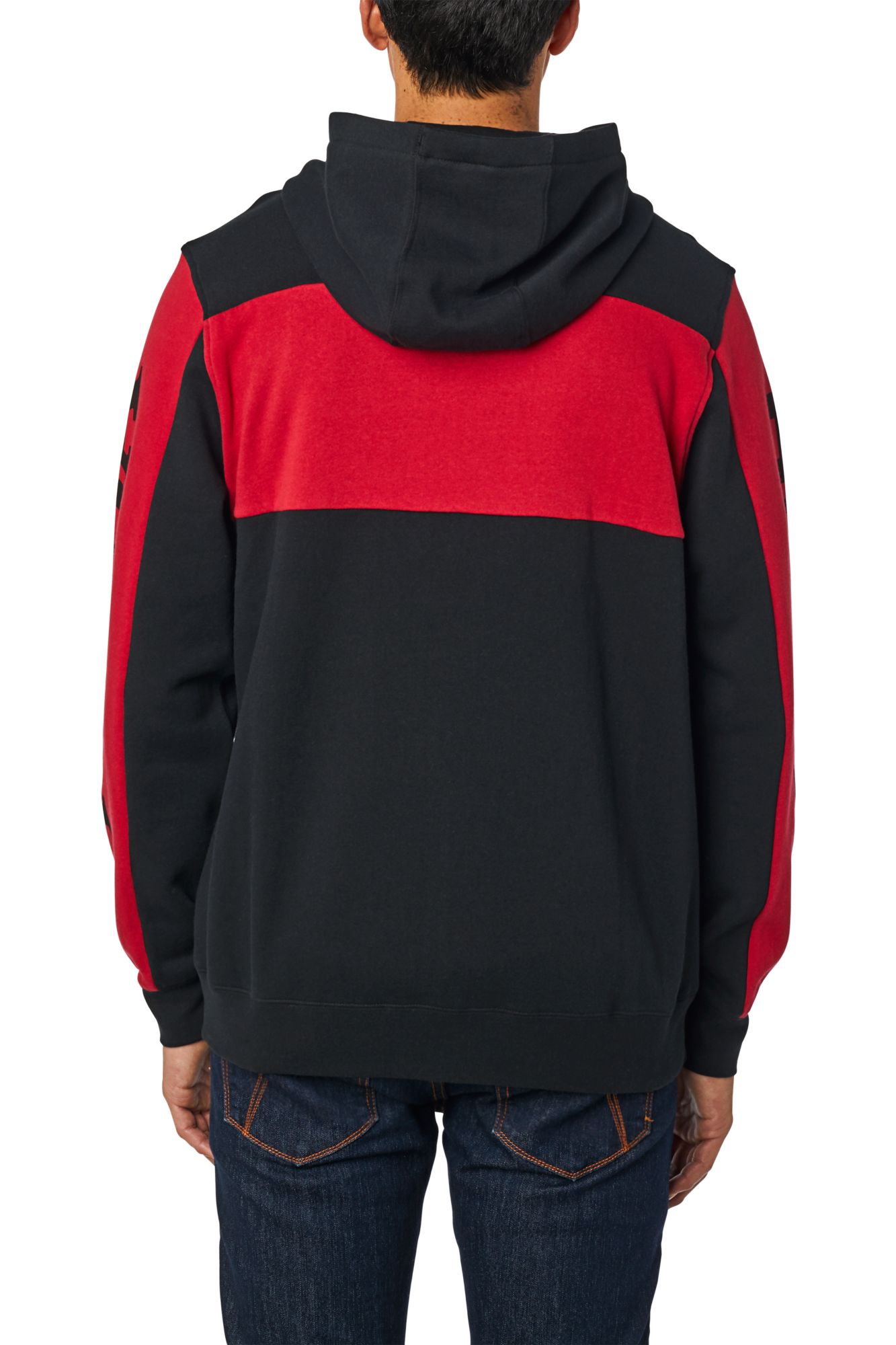 HONDA ZIP FLEECE [BLK/RD] S