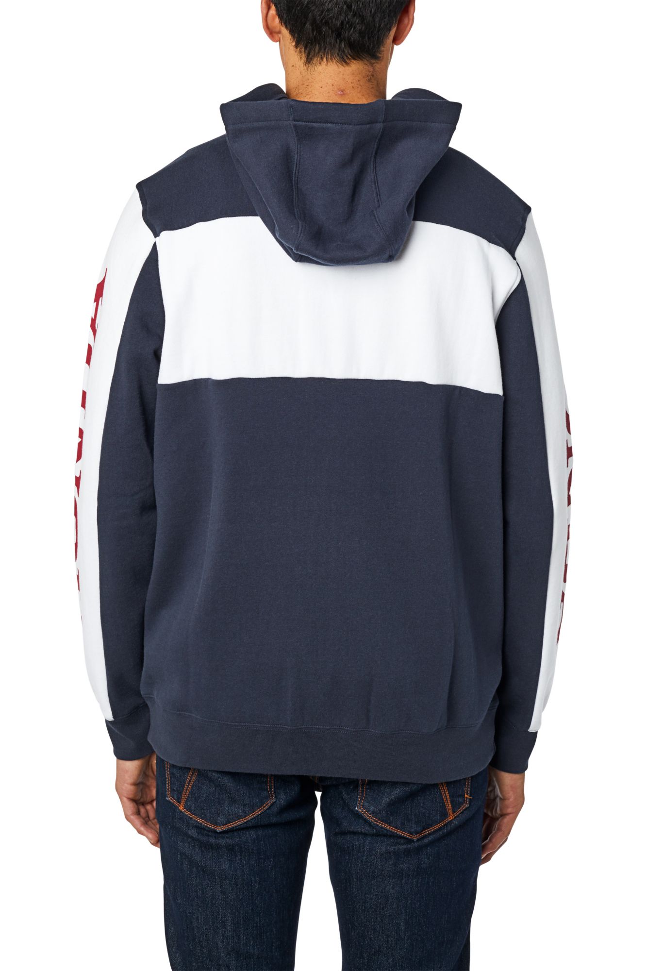 HONDA ZIP FLEECE [NVY/WHT] S