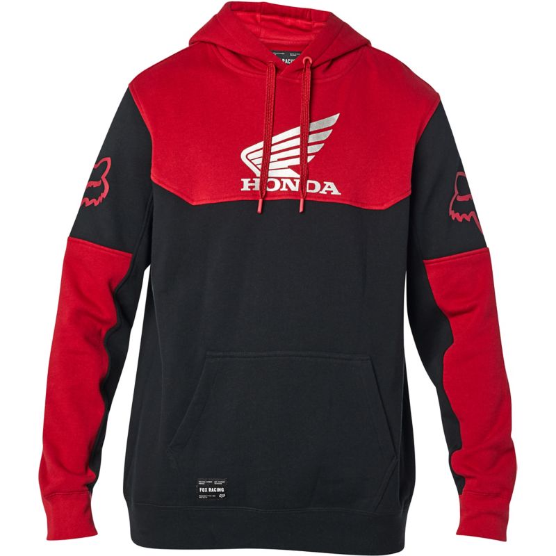 HONDA PULLOVER FLEECE [BLK/RD] S | Fox Racing - Reino Unido