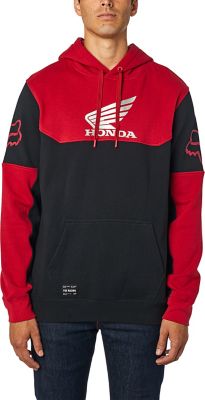 HONDA PULLOVER FLEECE [BLK/RD] S | Fox Racing - Reino Unido