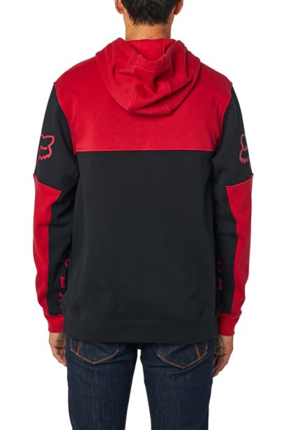 HONDA PULLOVER FLEECE [BLK/RD] S