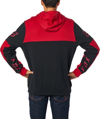 HONDA PULLOVER FLEECE [BLK/RD] S | Fox Racing - Reino Unido