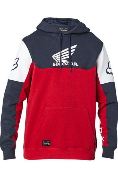 HONDA PULLOVER FLEECE [NVY/RD] S