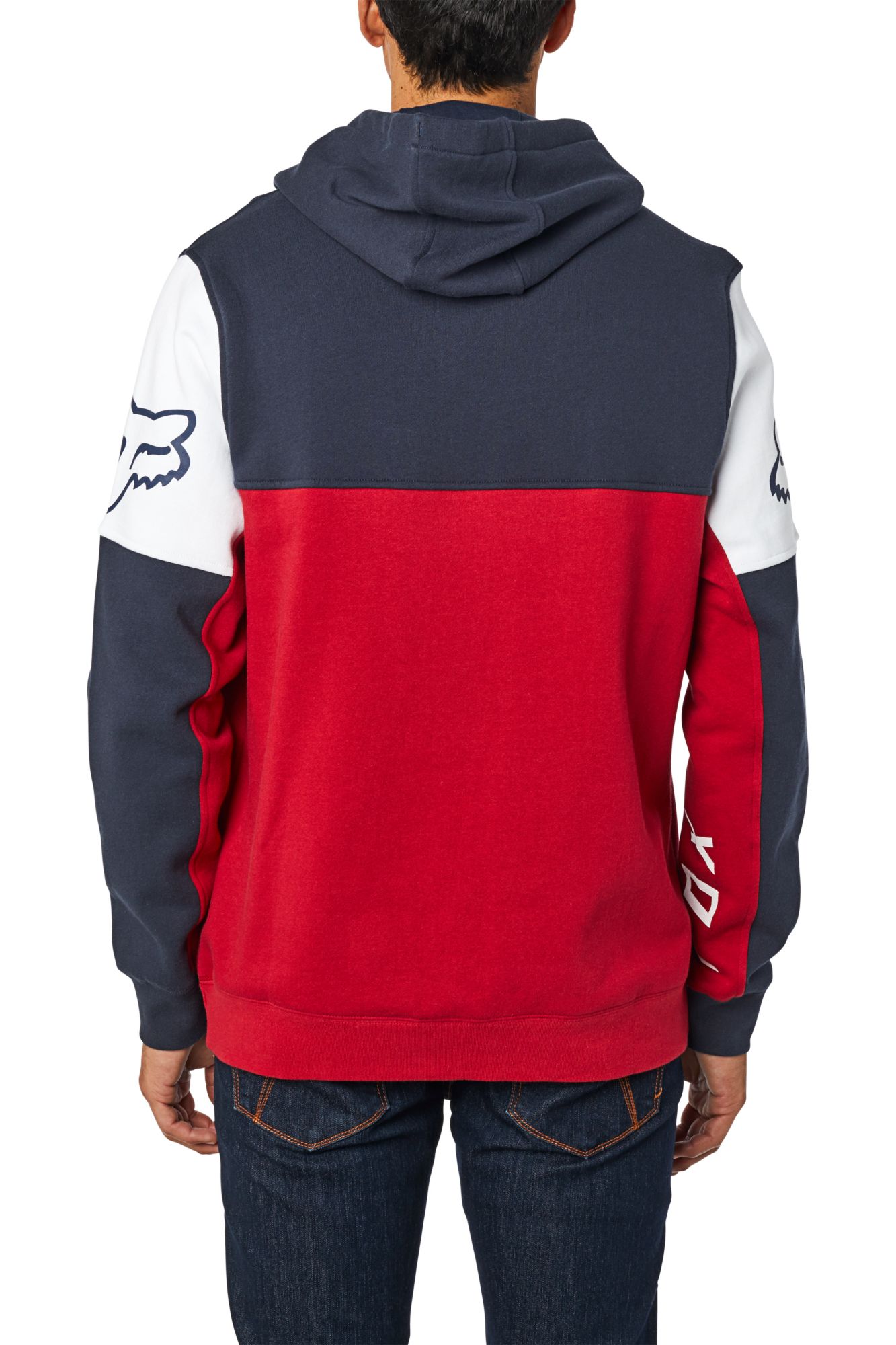 HONDA PULLOVER FLEECE [NVY/RD] S